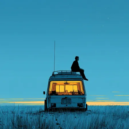 Image of: Swings suspended from clouds